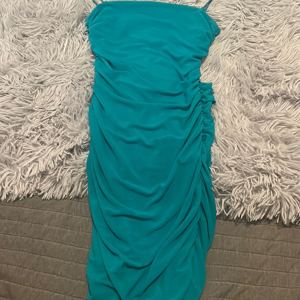 blue princess polly mini body icon dress